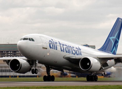 The pilots were due to fly an Air Transat plane carrying 250 passengers.