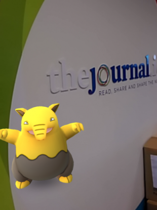 Drowzee dropped by the office. And was promptly put in a pokeball and transferred to the Professor.