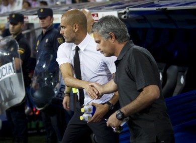 Guardiola and Mourinho know each other better than most.