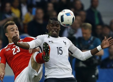 France and Switzerland were happy to play out a goalless draw.
