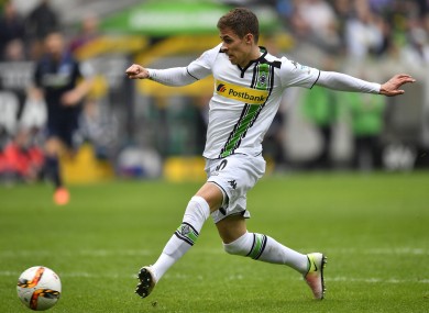 Borussia Moenchengladbach's Thorgan Hazard (file pic).