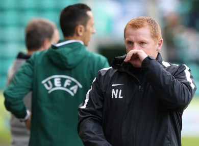 Lennon was left incensed by a disallowed goal.