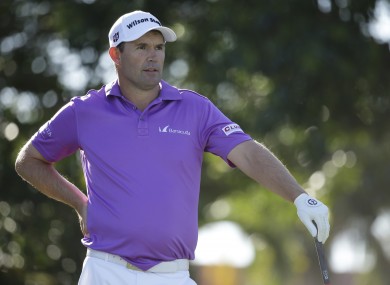 Harrington has the Olympic golf event to look forward to next week.