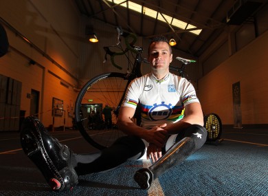 Irish cyclist Colin Lynch.