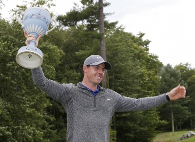 McIlroy: ended long PGA Tour drought in Boston on Monday.