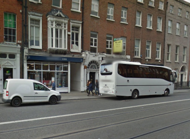 The location of the Dublin School of English on Harcourt Street