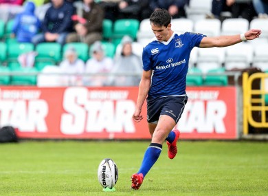 Joey Carbery will start his first Leinster game tomorrow night.