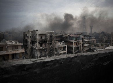 File photo of the Saif Al Dawla district in Aleppo.
