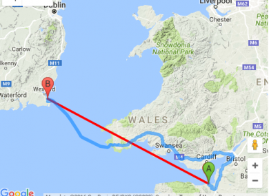 The plant is to be located at Hinkley Point, across the Bristol Channel from Wales.