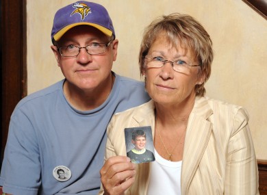 The boy's parents Patty and Jerry Wetterling.