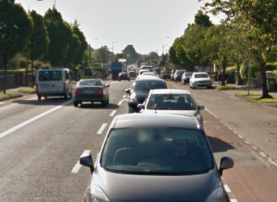 The Navan Road is closed between Nephin Road and Kinvarna Avenue.
