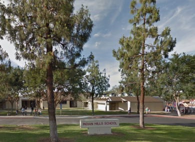 Indian Hills School in California.
