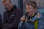 This little Tipp lad's hurling rap was the highlight of the Ploughing yesterday