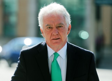 Sean FitzPatrick, the former chairman and one-time chief executive of Anglo Irish Bank.
