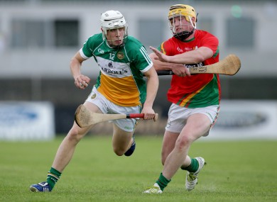 Ronan Hughes, in action here for Offaly, scored the decisive goal.