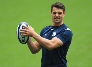 File pic of Racing 92's Dan Carter.