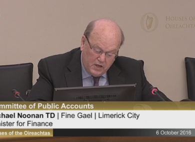 Noonan in front of the PAC today.