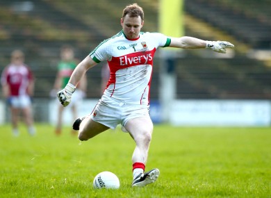 Robert Hennelly scored two points for Breaffy.
