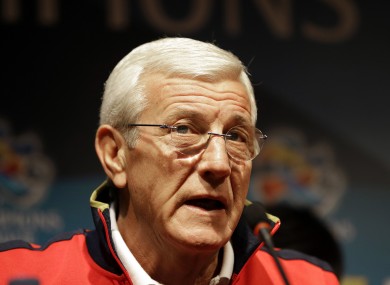 Lippi won five Scudetto's in charge of Juventus.