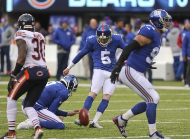 Robbie Gould missed two kicks against his former team.