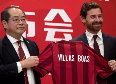 Shanghai SIPG coach Andre Villas-Boas will earn a tidy penny.