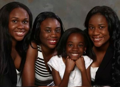 The young girl was travelling with her sisters when she fell ill on the flight.