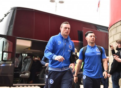 Richie Towell (right) has had an injury-ridden season so far.