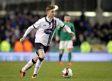 Ronan Finn was named man of the match following Dundalk's defeat to Cork City in last month's FAI Cup final.