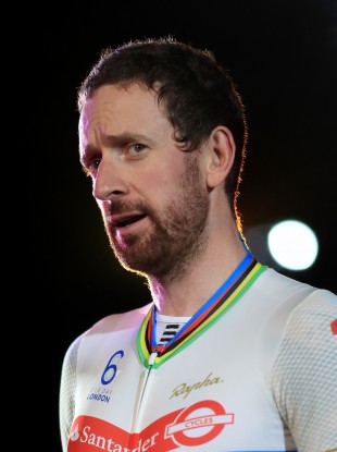 Great Britain's Sir Bradley Wiggins during day four of the Six Day Event at Lee Valley Velopark, London last October.
