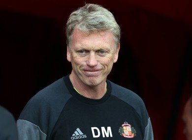 Moyes failed to see out his single season in charge at Old Trafford.