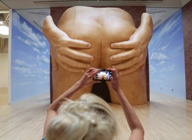 A work by Anthea Hamilton, Project for a Door which was included in the finalists for the Turner Prize.