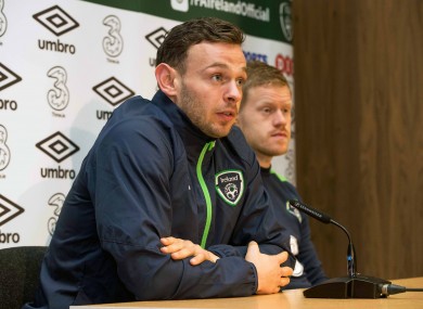 Andy Boyle is waiting for his debut at Preston North End.
