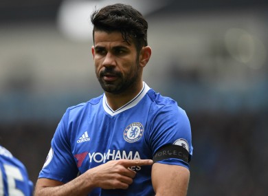 Diego Costa (file pic).