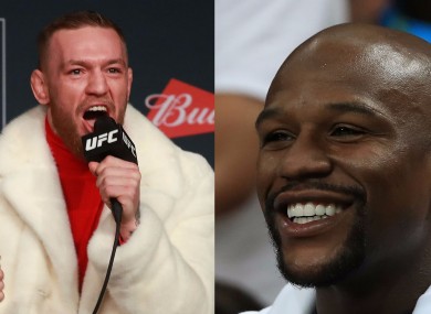 Conor McGregor, Floyd Mayweather