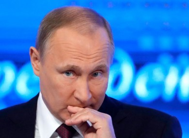 Russian President Vladimir Putin