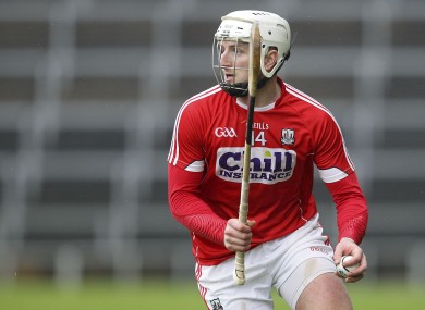 Pa Horgan in possession for Cork against Limerick last Sunday.
