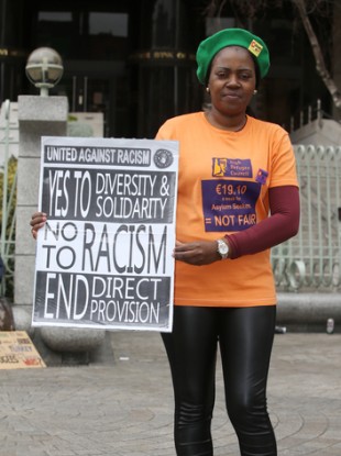 Ellie Kisyombe, who said the rise in deportations was worrying and stressful for asylum seekers.