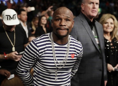 Floyd Mayweather: 'I'm happily retired'.