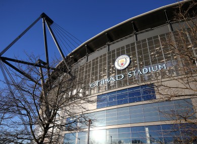City are currently second in the Premier League, behind Chelsea.