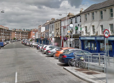 The incident happened on Thorncastle Street in Ringsend.