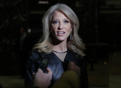 Senior Trump aide, Kellyanne Conway.