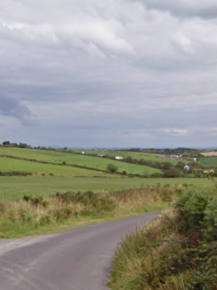 The area near Fountainstown in Co Cork.