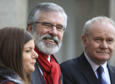 Sinn Féin is now the second most popular party in the country.
