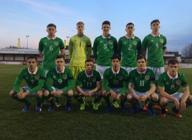 Green shoots: the Ireland team that battled to an opening win against Italy (file photo).
