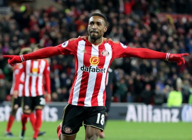 Sunderland's Jermain Defoe (file photo).