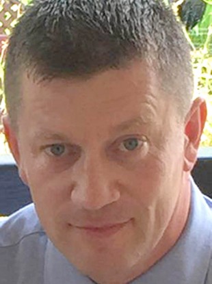 Undated photo of PC Keith Palmer who was killed during the terrorist attack on the Houses of Parliament in London yesterday.