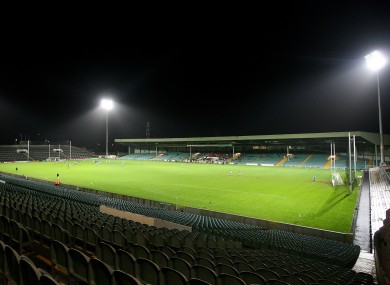 Gaelic Grounds hosted last night's game.