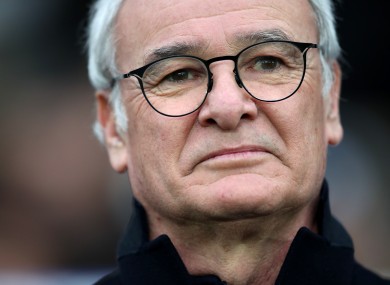 Claudio Ranieri was sacked by Leicester just months after guiding them to the Premier League title.