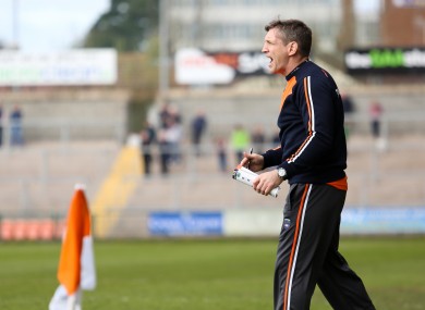 Armagh manager Kieran McGeeney.