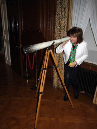 Joan Burton accidentally posed with a giant spliff back in December 2014